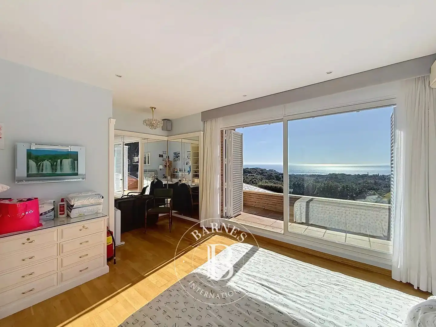 Bedroom of Houses for sale in Sant Andreu de Llavaneres  with Air Conditioner, Heating and Terrace