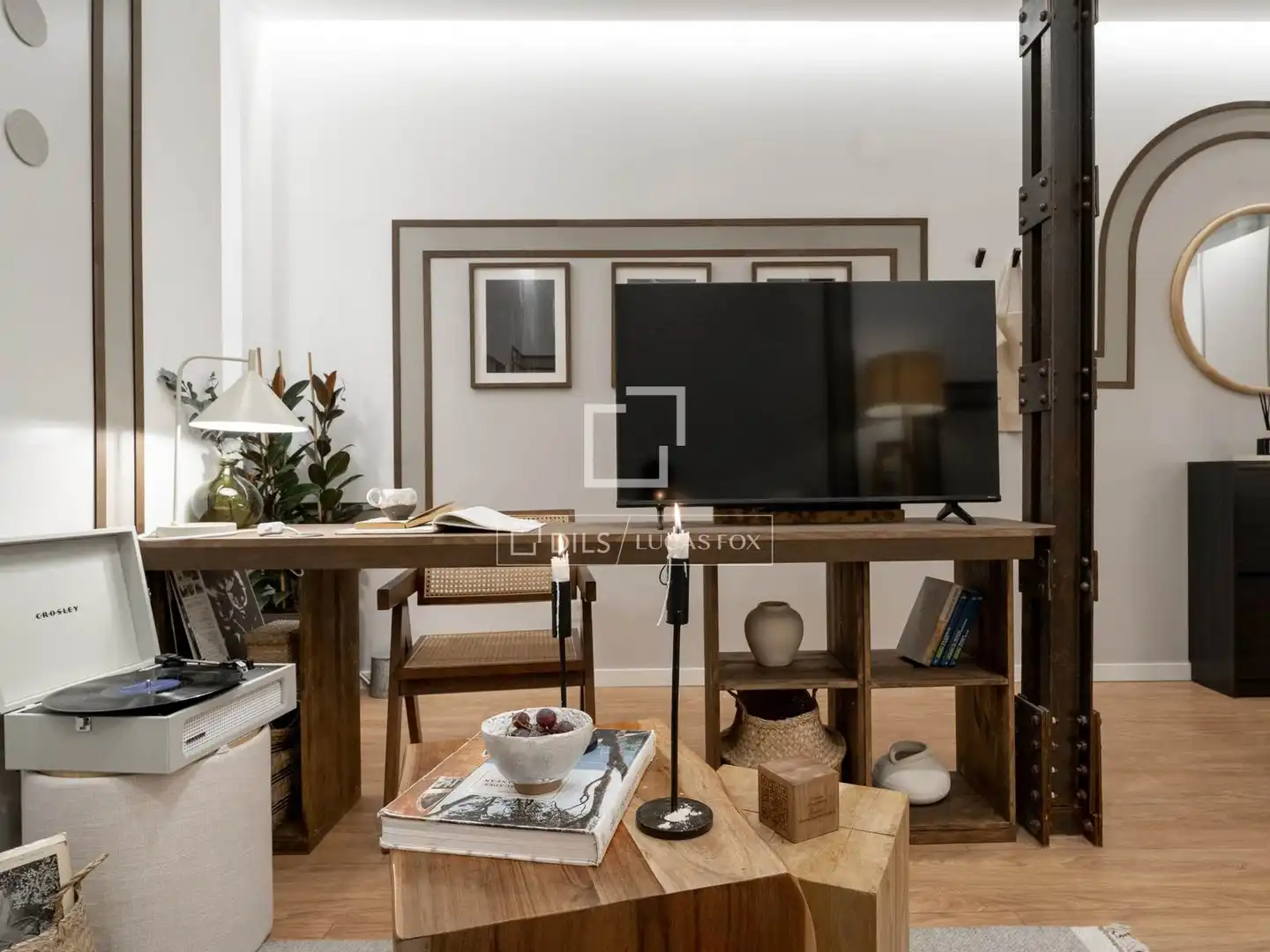 Living room of Flat for sale in Chamberí