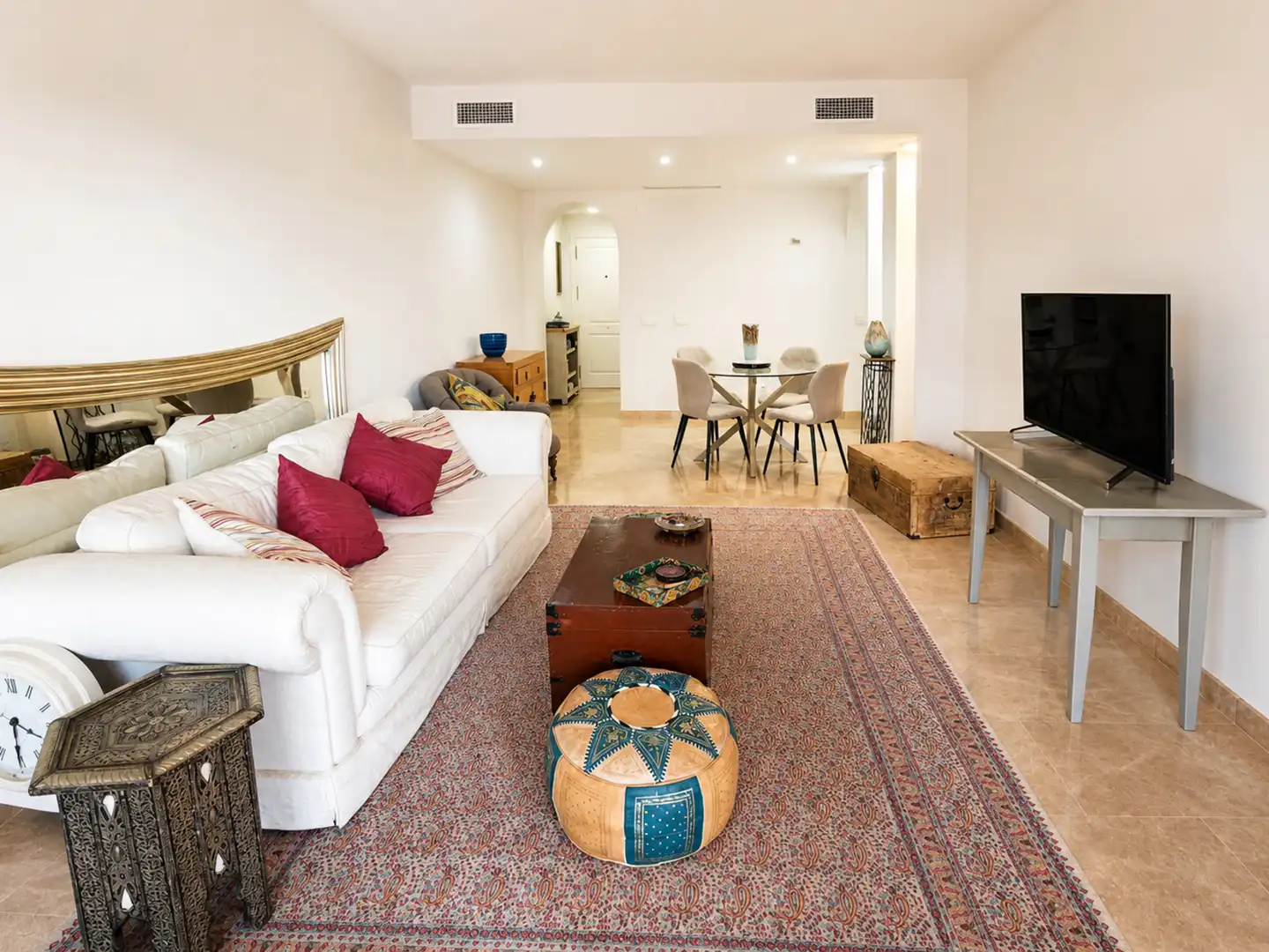 Living room of Apartments for sale in Manilva  with Air Conditioner, Terrace and Storage room