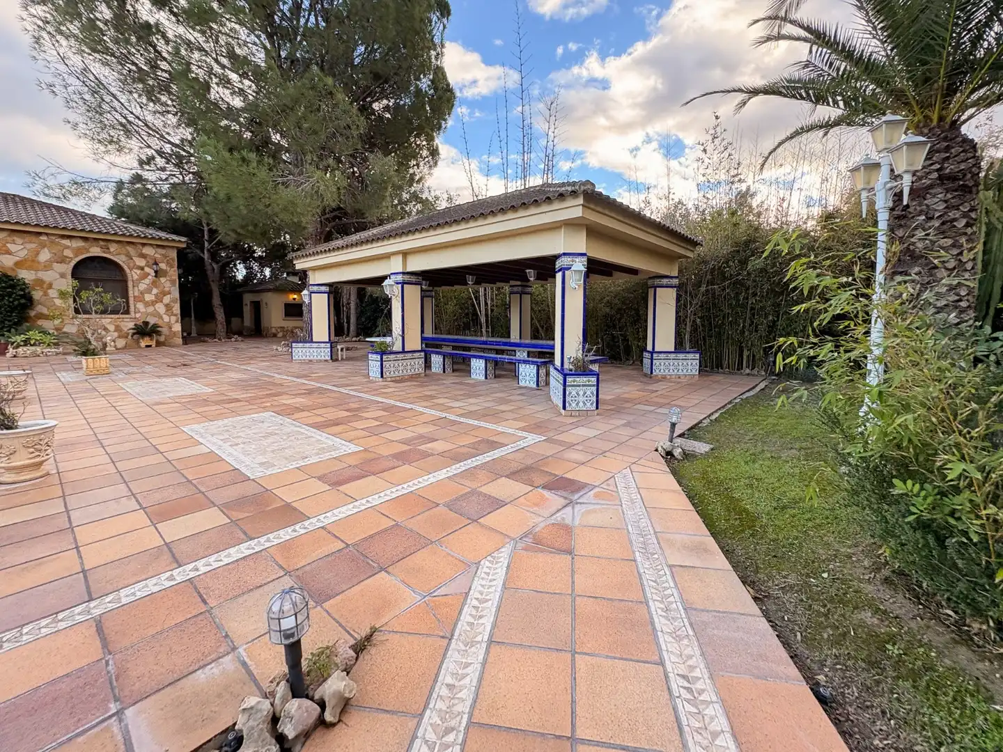 Terraza de Finca rústica en venta en Elche / Elx con Aire acondicionado, Terraza y Trastero