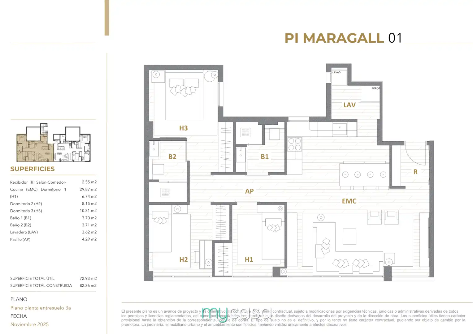 Appartamento con ascensore in vendita a Carrer de Pi i Margall, imagen 26