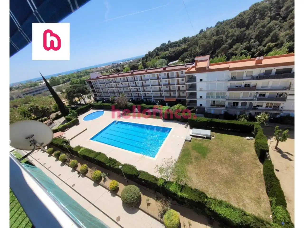 Piscina de Pis en venda en Santa Susanna amb Aire condicionat, Calefacció i Parquet