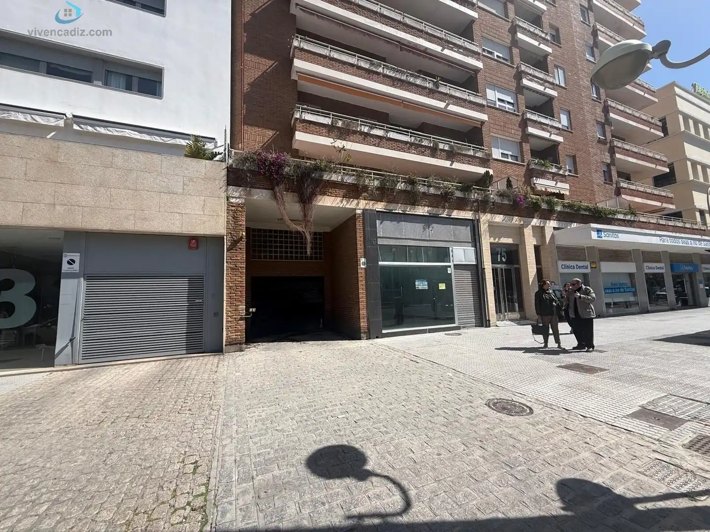 Vista exterior de Garaje en venta en Cádiz