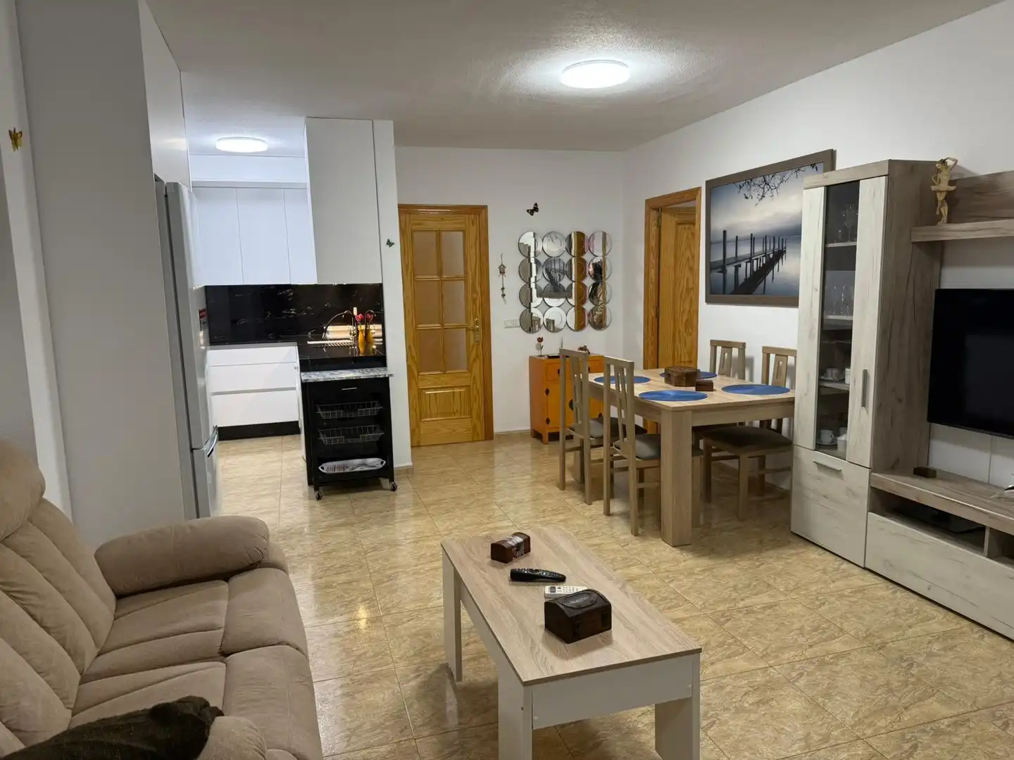 Sala d'estar de Pis de lloguer en Los Alcázares