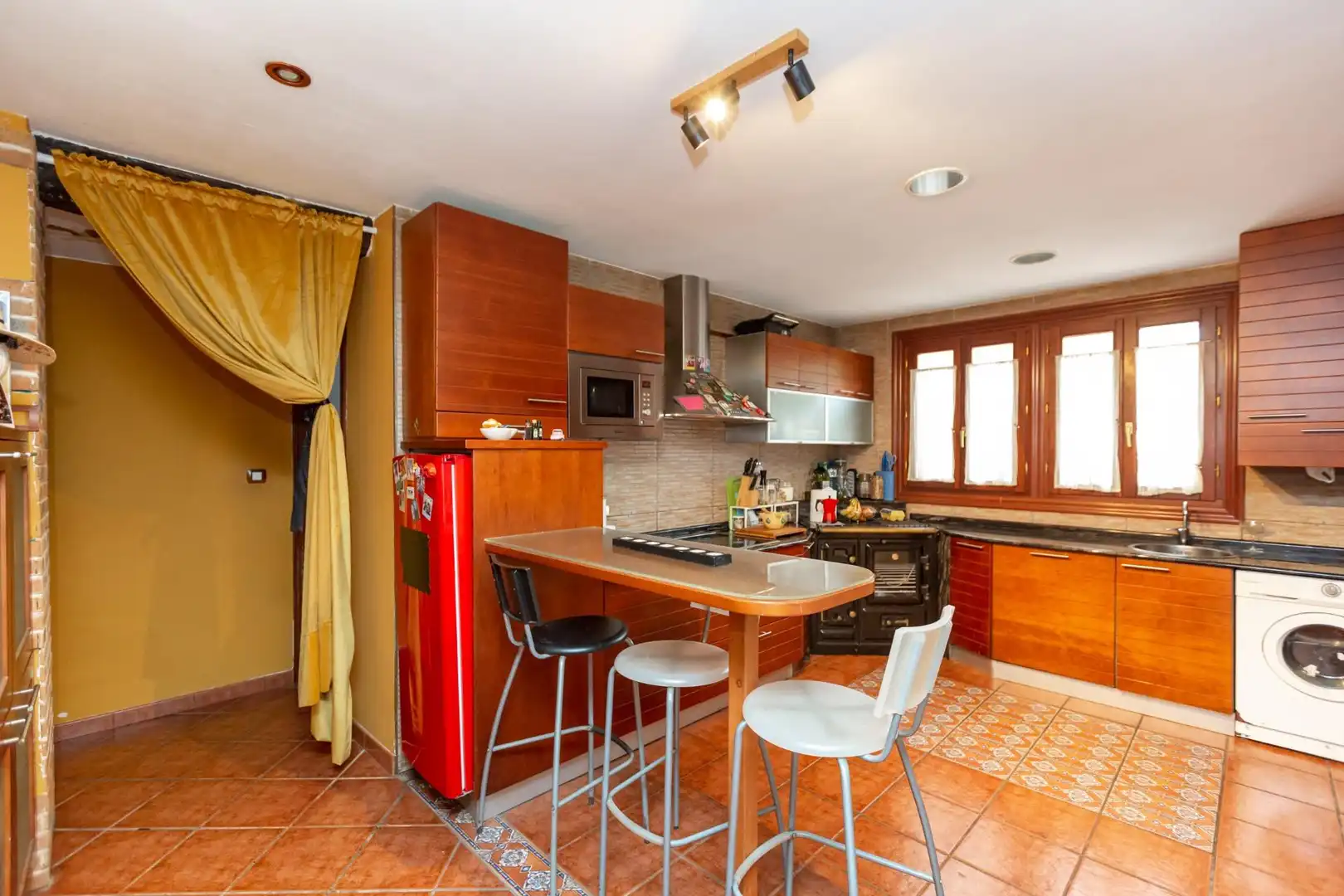 Cocina de Casa adosada en venta en Zeberio con Calefacción, Terraza y Trastero