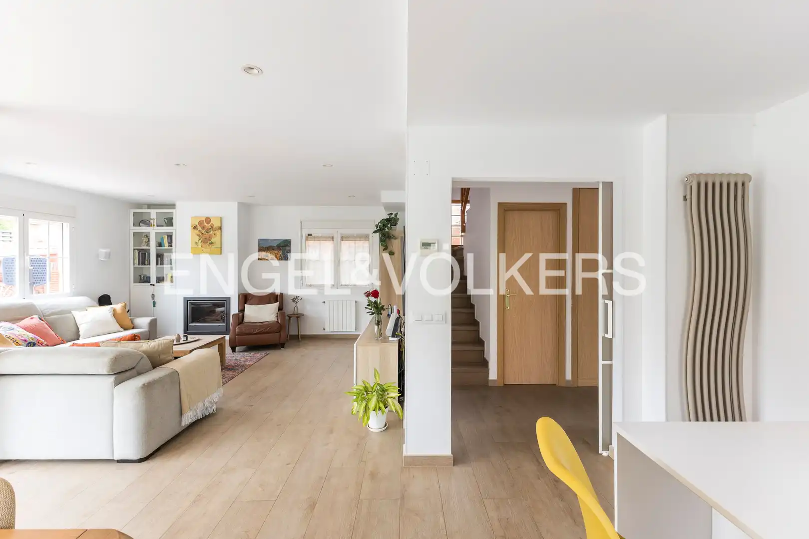 Sala de estar de Casa o chalet en venta en Rivas-Vaciamadrid con Aire acondicionado, Calefacción y Jardín privado