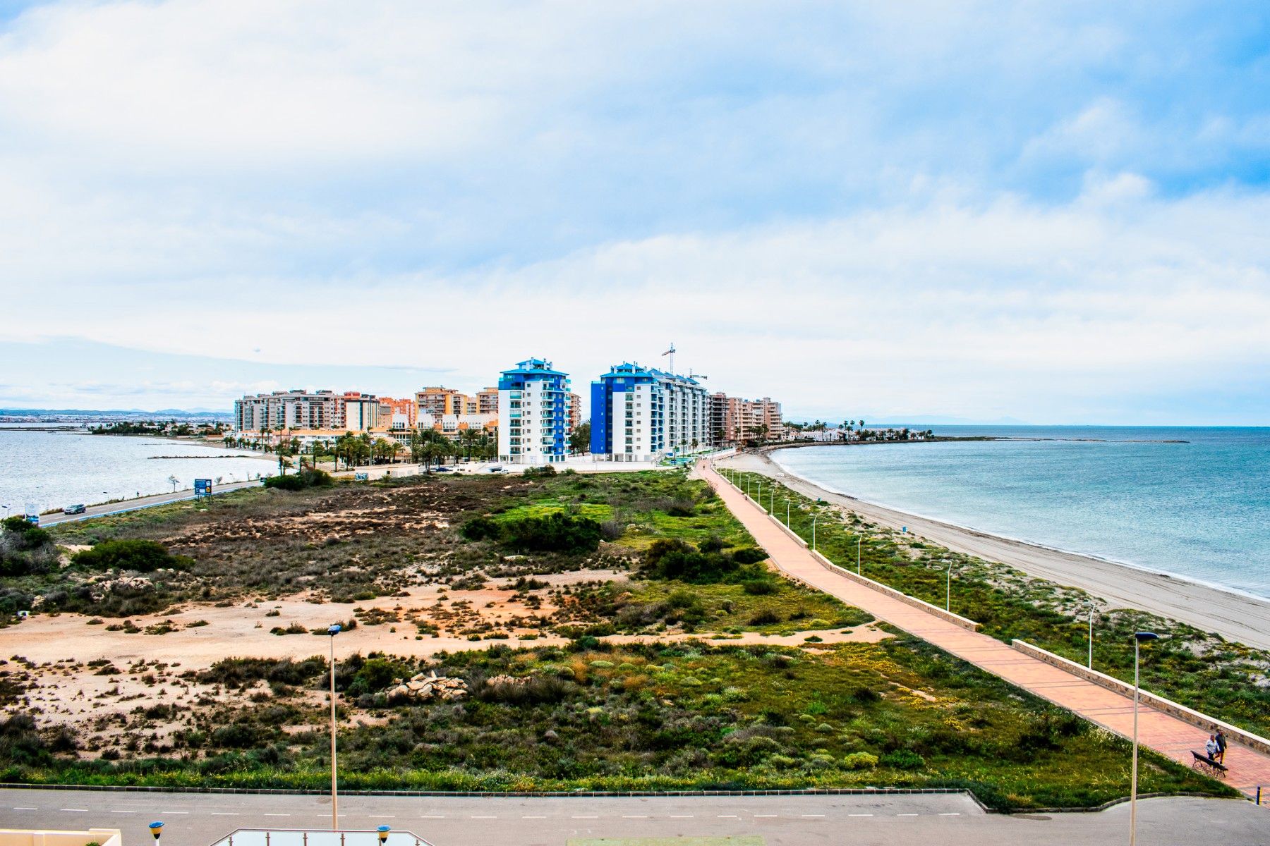Exterior view of Flat for sale in La Manga del Mar Menor  with Air Conditioner, Heating and Swimming Pool