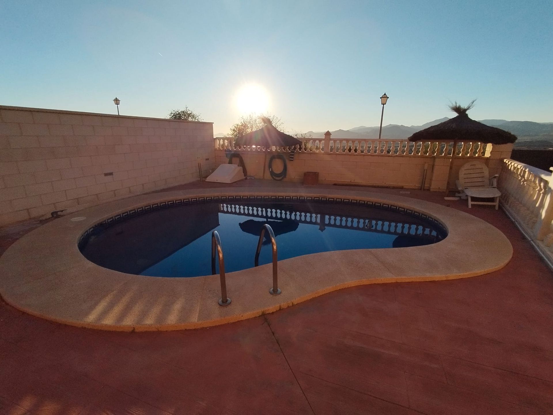 Swimming pool of House or chalet for sale in Busot  with Air Conditioner, Private garden and Swimming Pool