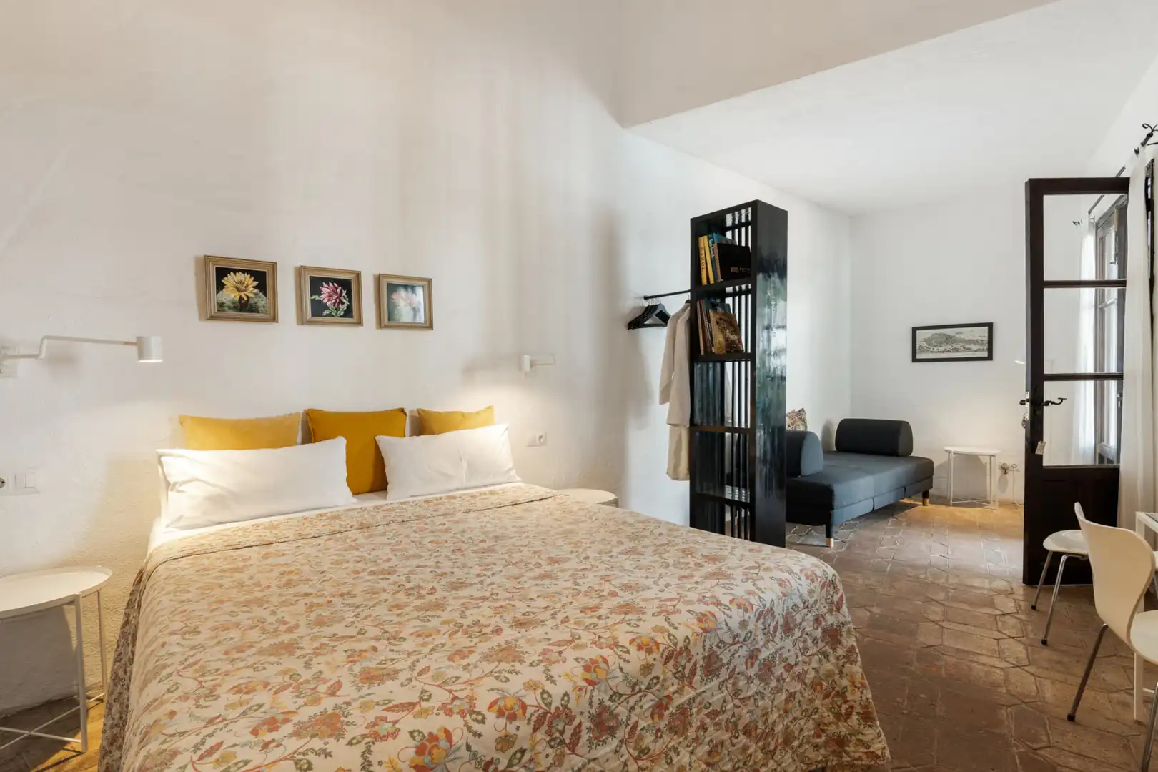 Schlafzimmer von Country house zum Verkauf in Estepona mit Klimaanlage, Privatgarten und Terrasse