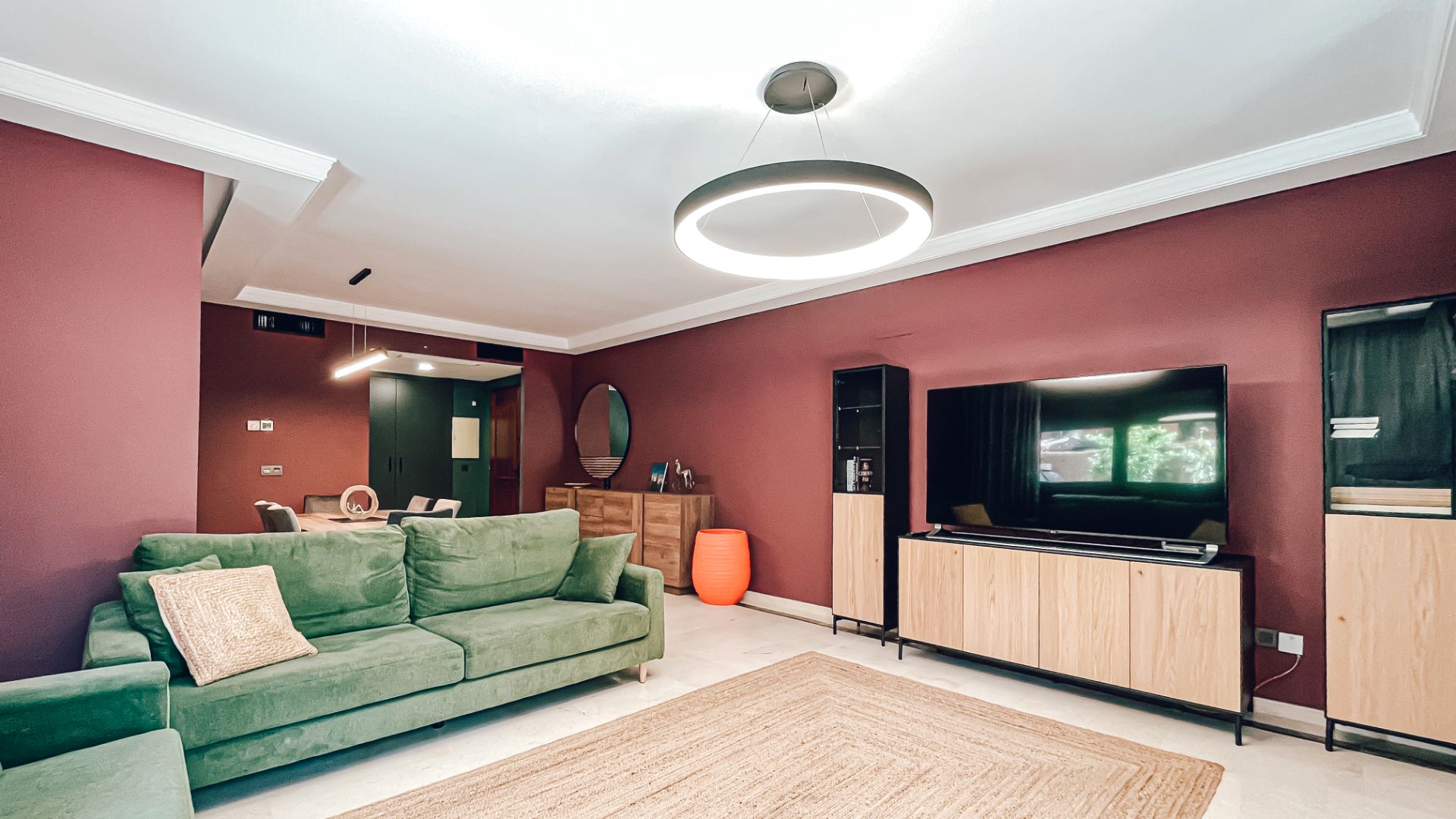 Sala d'estar de Pis en venda en Casares amb Aire condicionat, Jardí privat i Terrassa