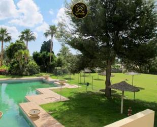 Garden of Study to rent in Sotogrande  with Air Conditioner