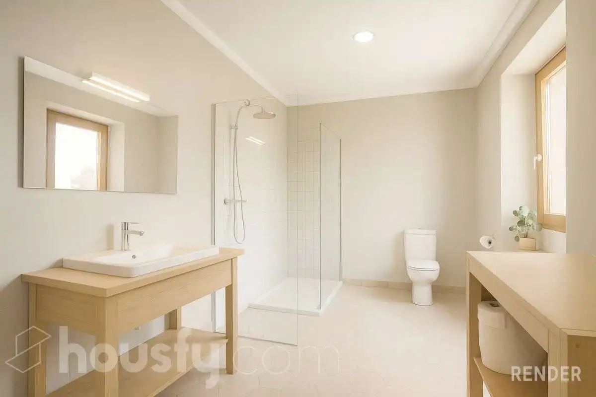 Baño de Casa o chalet en venta en Font-rubí con Calefacción, Jardín privado y Terraza