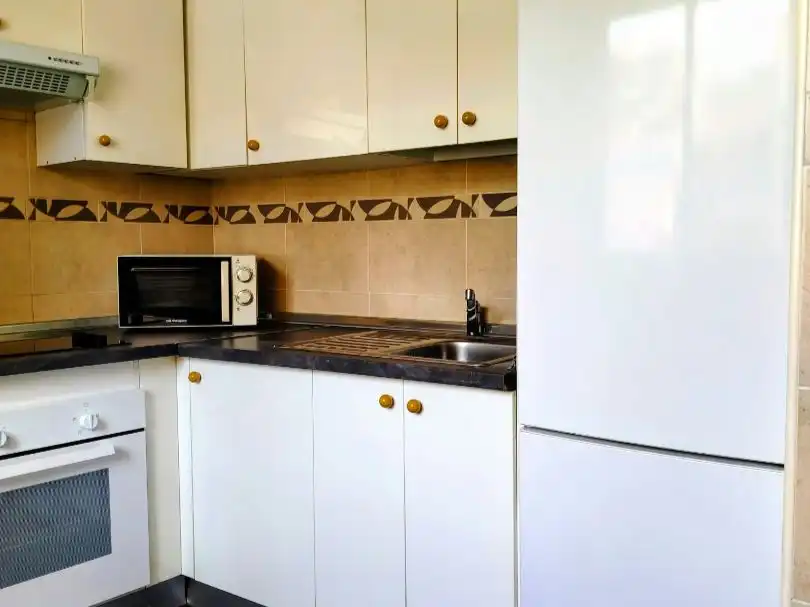 Küche von Maisonette zur Miete in Ciudad Real Capital mit Klimaanlage, Terrasse und Balkon