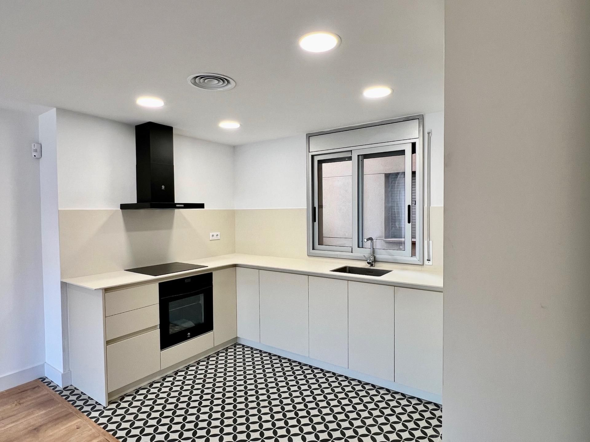 Kitchen of Flat for sale in Sabadell  with Air Conditioner, Storage room and Balcony