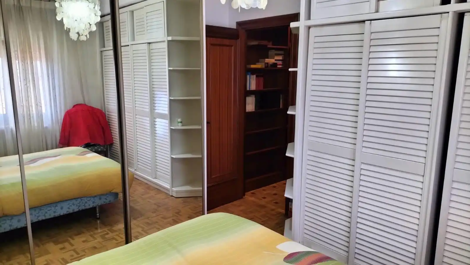 Schlafzimmer von Wohnung zum Verkauf in Palencia mit Heizung, Terrasse und Möbliert