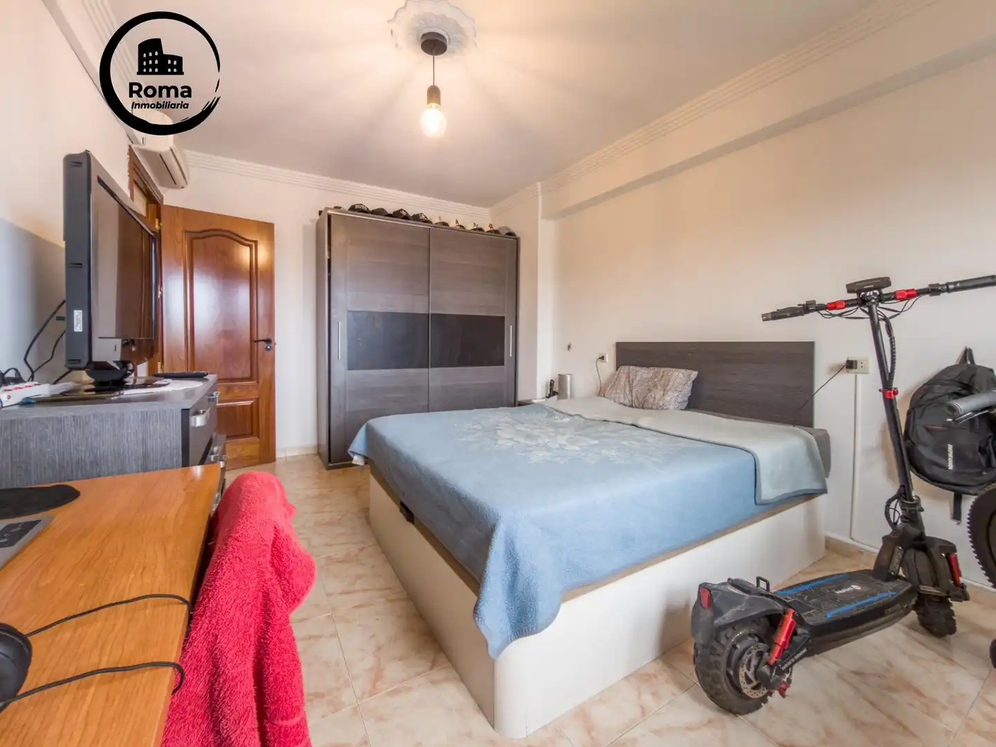 Bedroom of Flat for sale in Armilla  with Air Conditioner, Terrace and Balcony