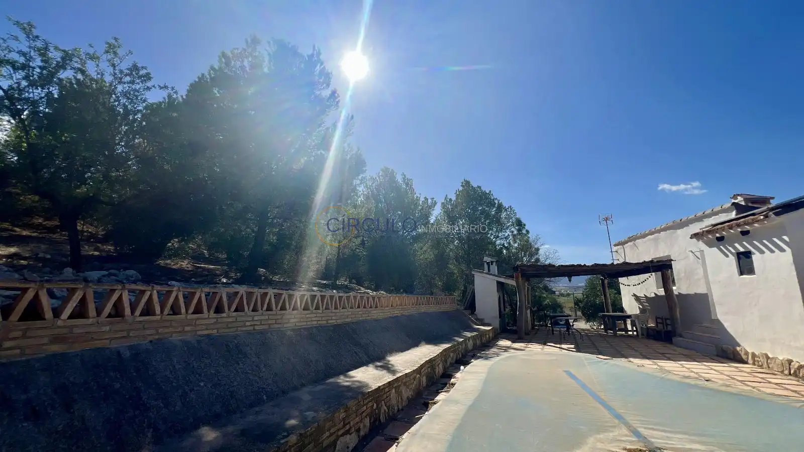 Vista exterior de Casa o chalet en venta en Lorca con Trastero y Piscina