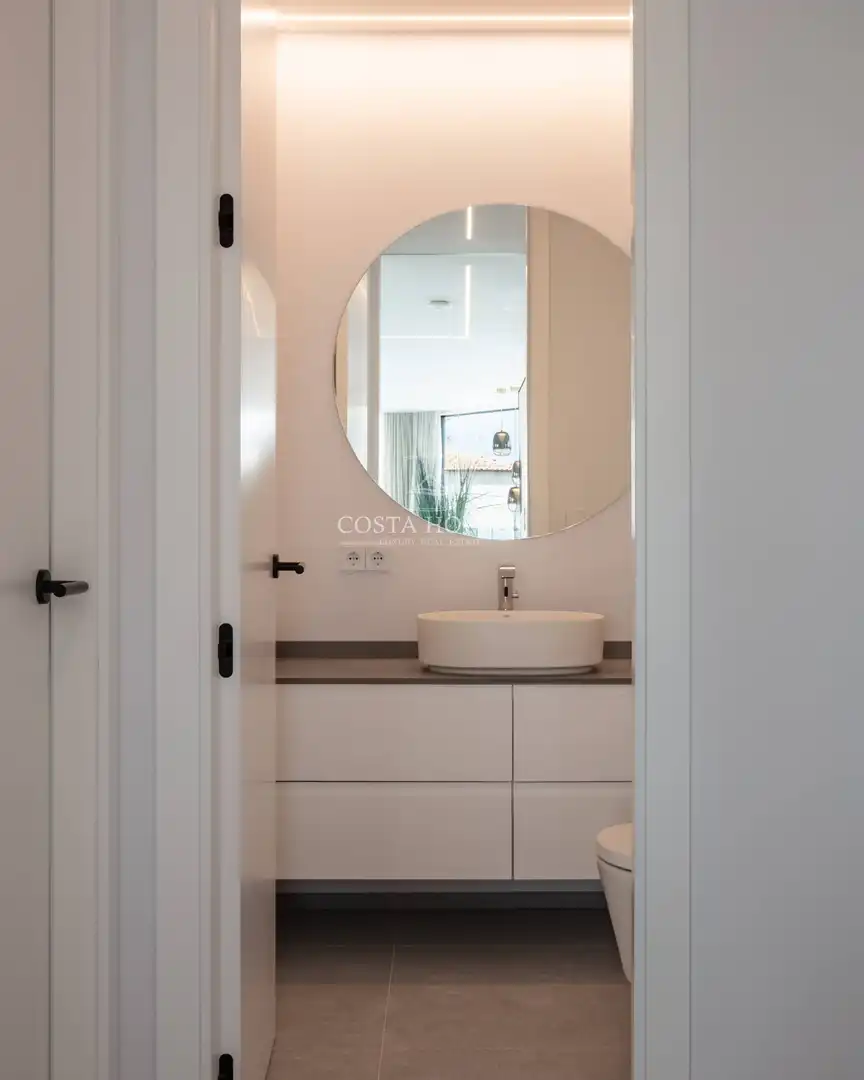 Bathroom of Houses for sale in Jávea / Xàbia  with Air Conditioner, Heating and Private garden