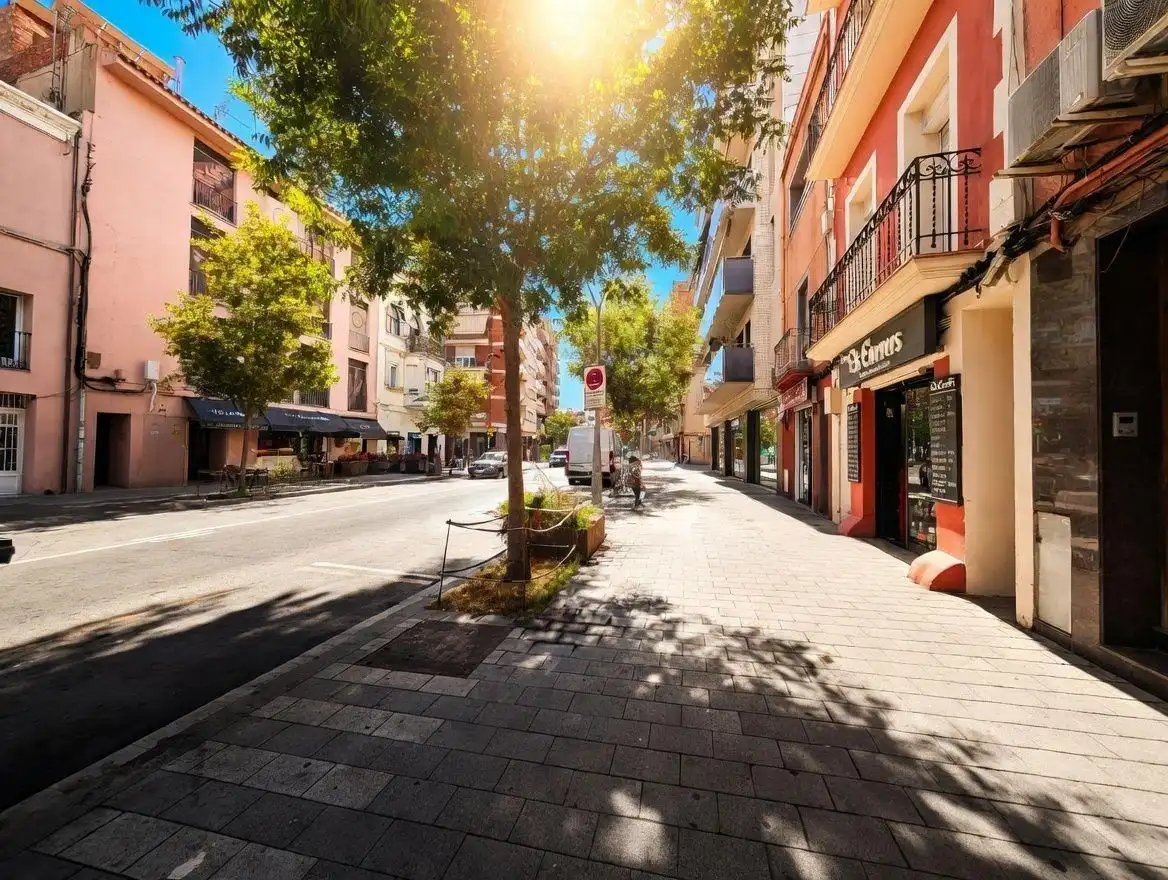 Exterior view of Flat for sale in Molins de Rei  with Air Conditioner