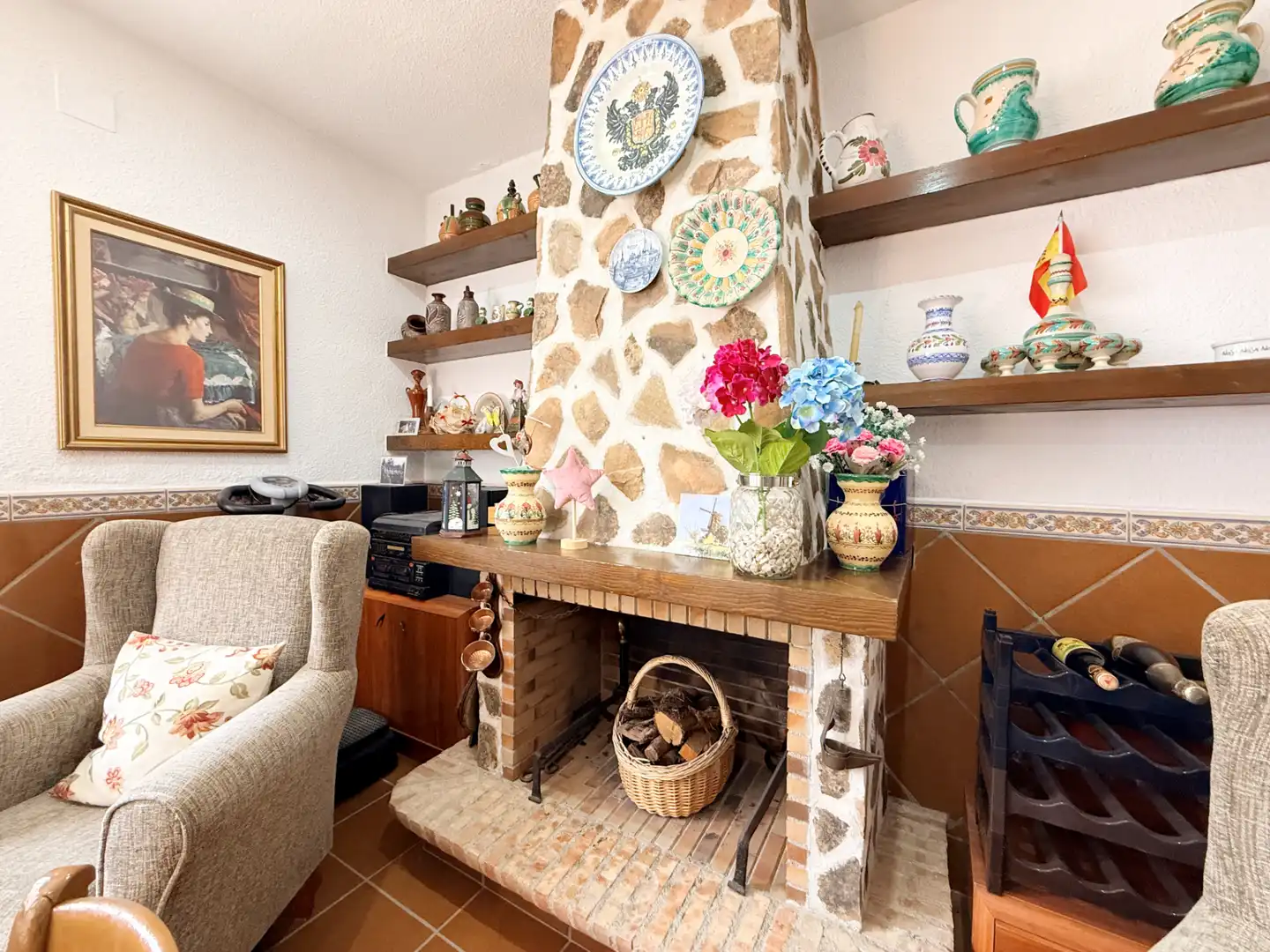 Sala de estar de Casa o chalet en venta en Mora con Aire acondicionado, Calefacción y Trastero