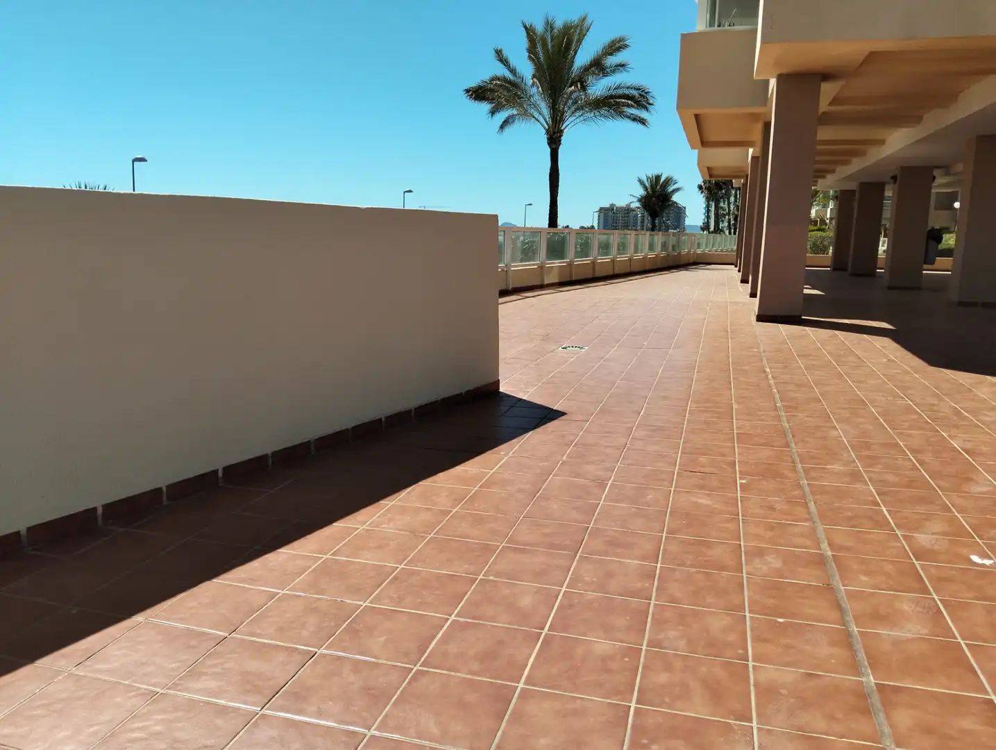 Terrace of Flat for sale in La Manga del Mar Menor  with Air Conditioner, Heating and Private garden