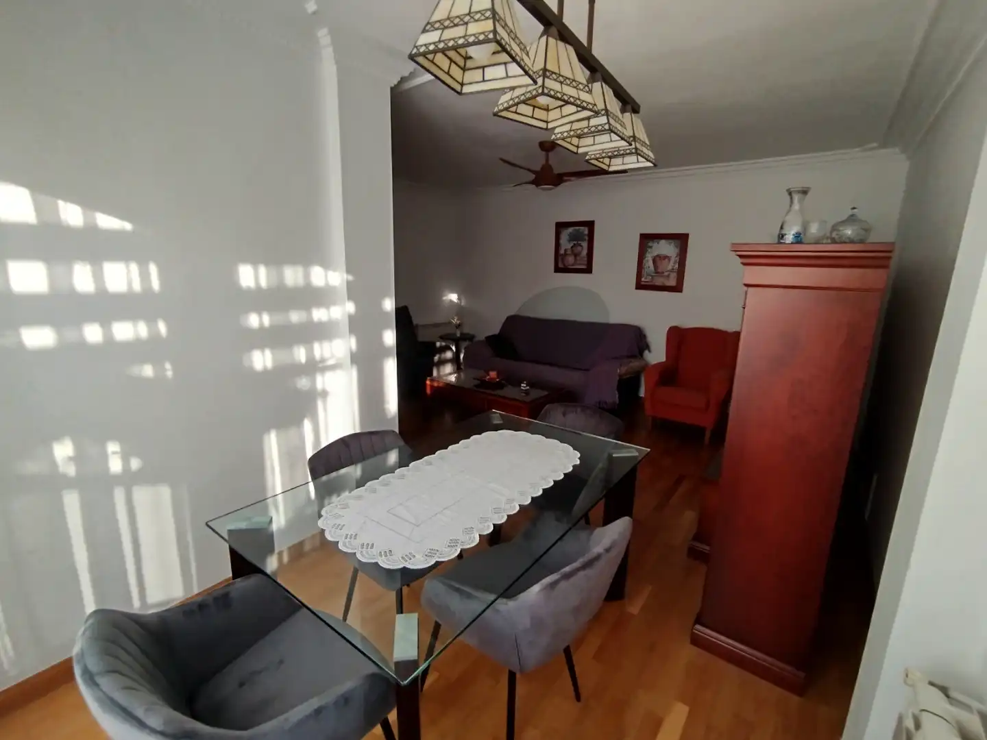 Sala d'estar de Àtic per a compartir en Santa Teresa - Vereda