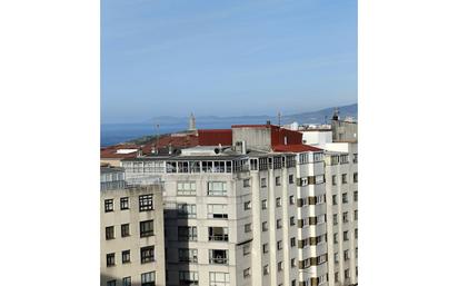 Exterior view of Attic to rent in A Coruña Capital   with Heating, Parquet flooring and Terrace