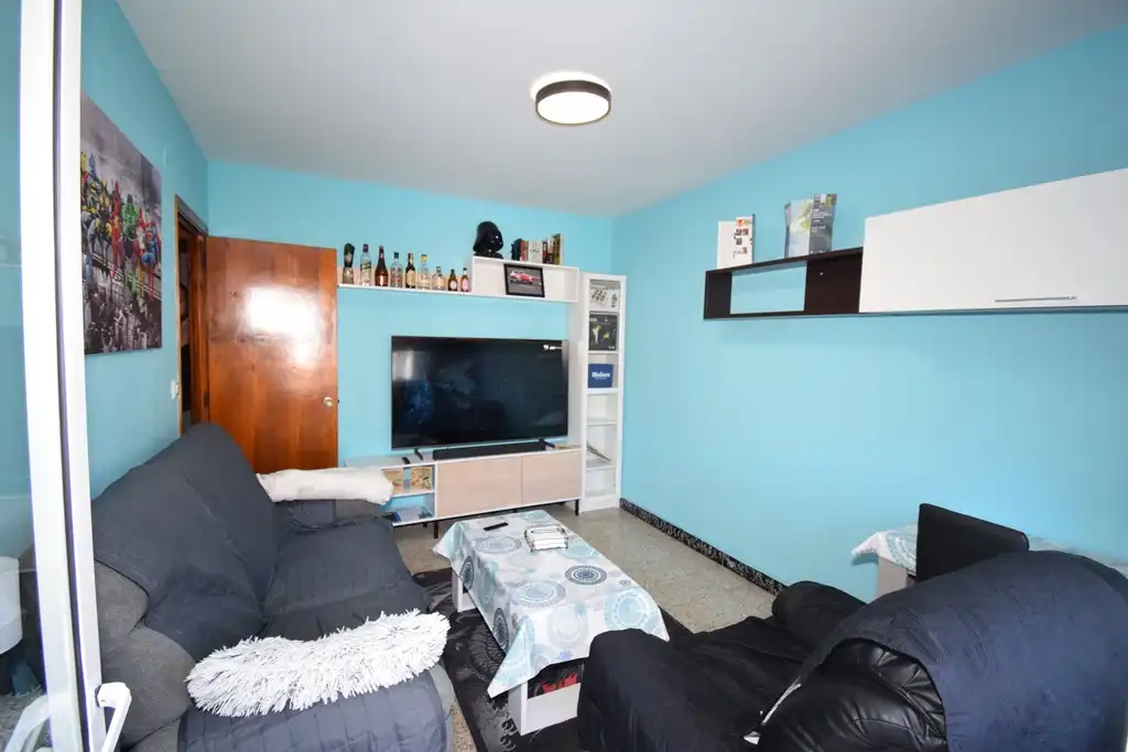 Sala d'estar de Pis en venda en Miño amb Terrassa, Moblat i Rentadora