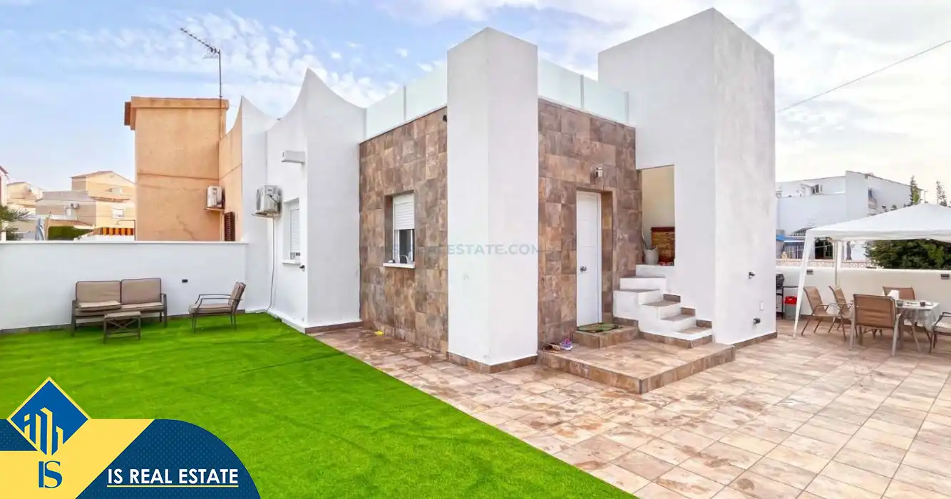 Bungalow mit Garten zum Verkauf in Orihuela Costa
