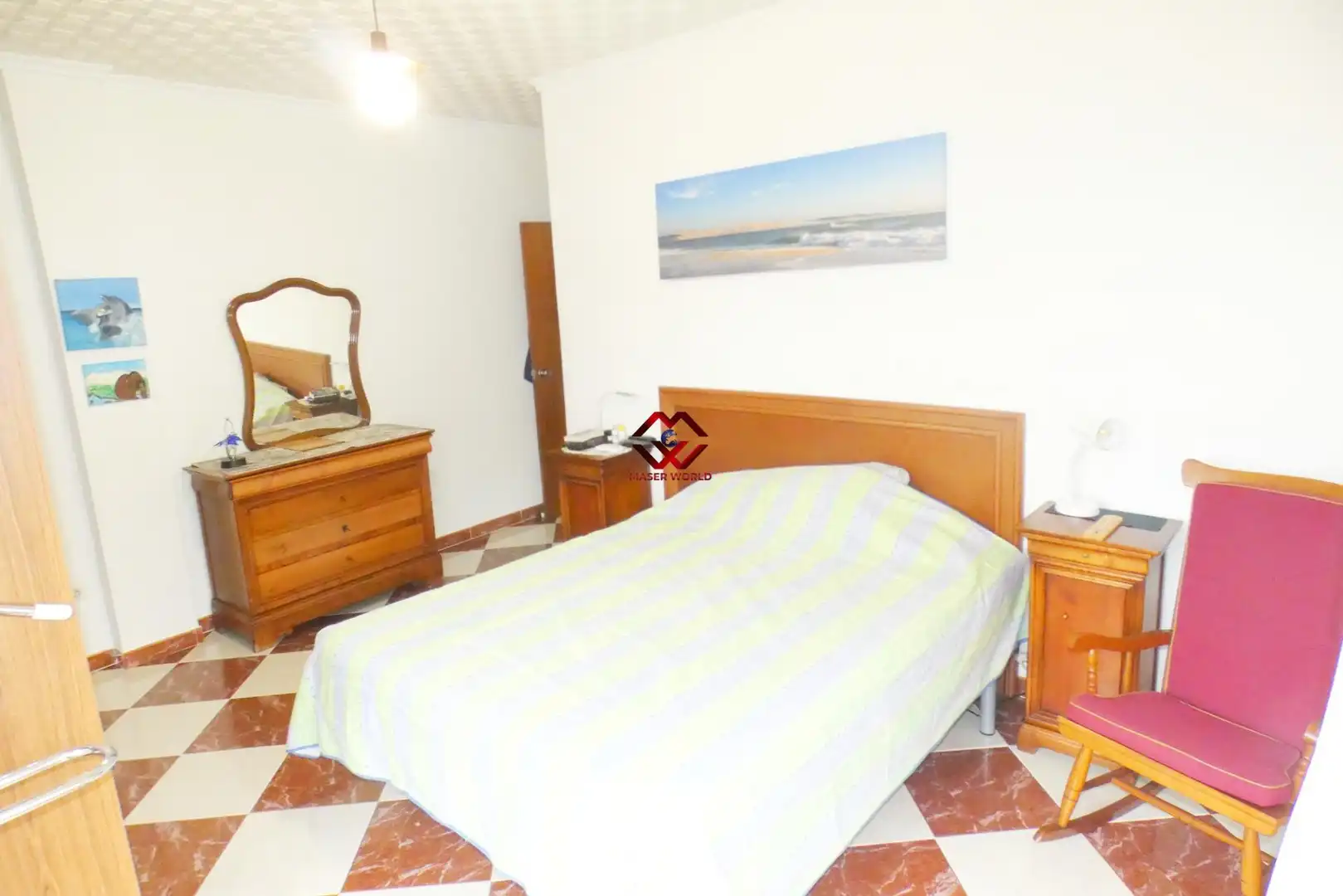 Bedroom of Houses for sale in Cartagena  with Private garden, Terrace and Storage room