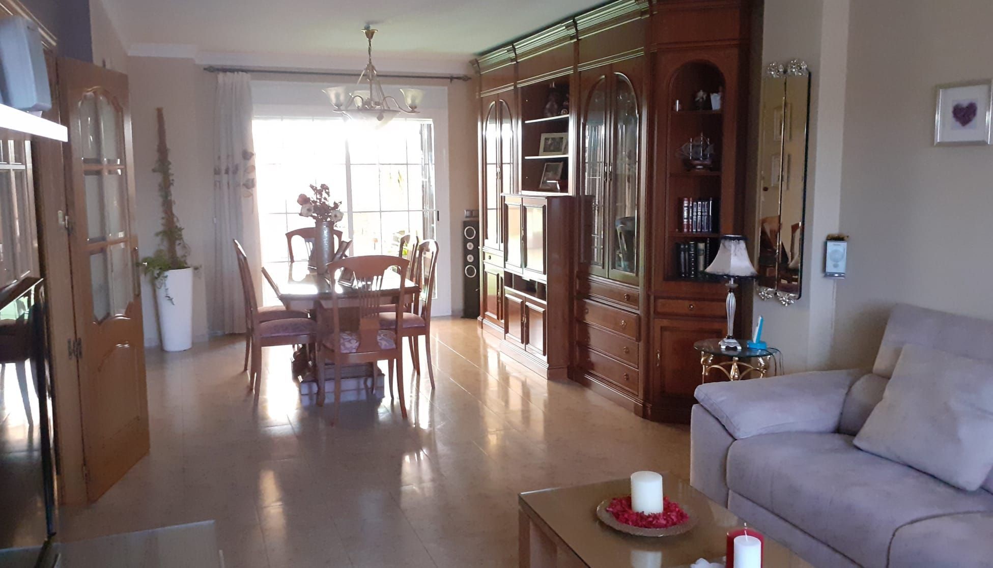 Dining room of Single-family semi-detached for sale in  Jaén Capital  with Terrace and Storage room