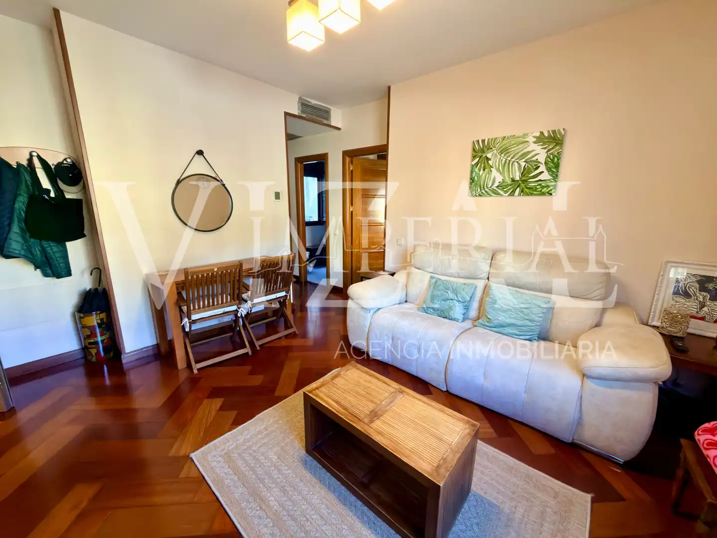 Sala de estar de Apartamento en venta en Toledo con Calefacción, Parquet y Trastero