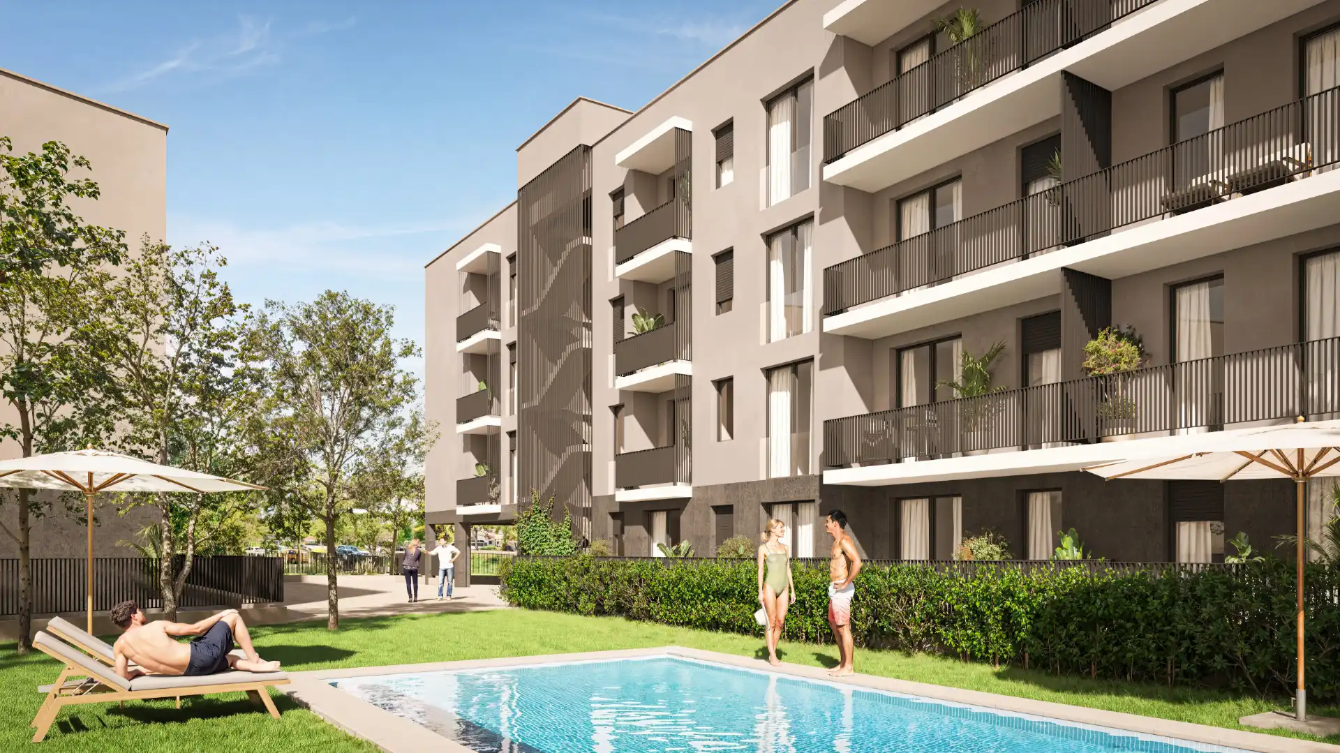 Appartement compact neuf avec terrasse à vendre à Carrer Camí Sant Pere del Bosc 10