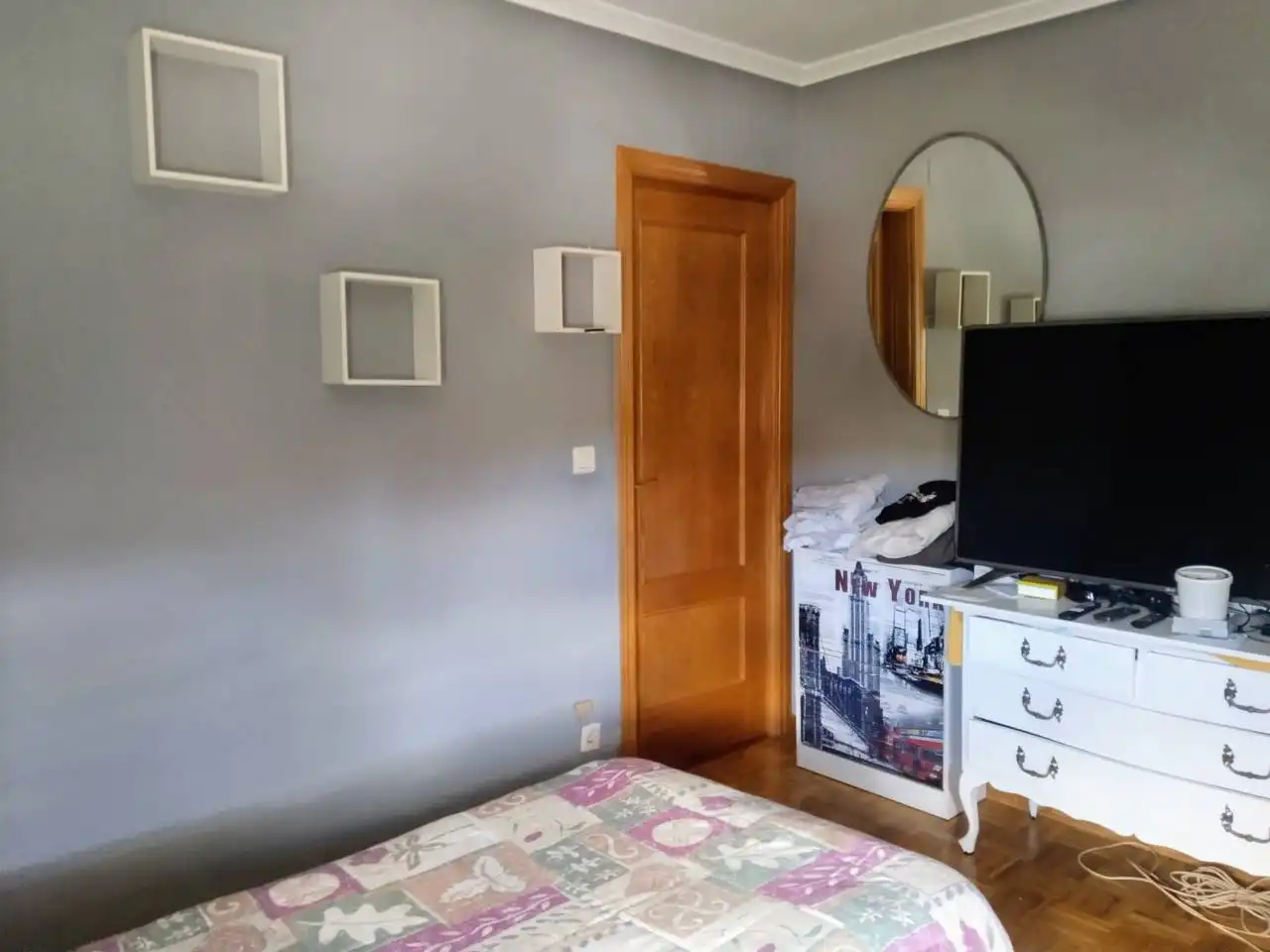 Dormitori de Casa o xalet en venda en Villariezo amb Calefacció, Jardí privat i Parquet