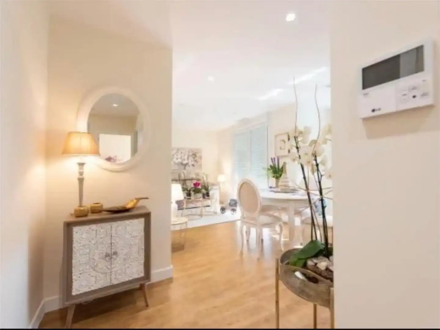 Living room of Flat for sale in Ourense Capital   with Air Conditioner and Balcony