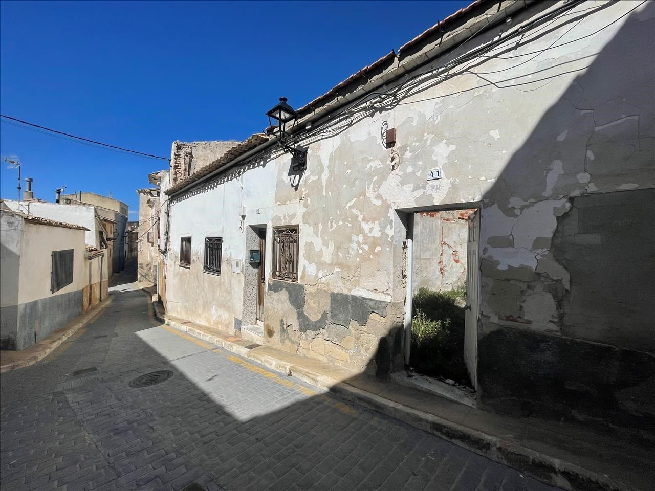 Vista exterior de Casa o xalet en venda en Castalla