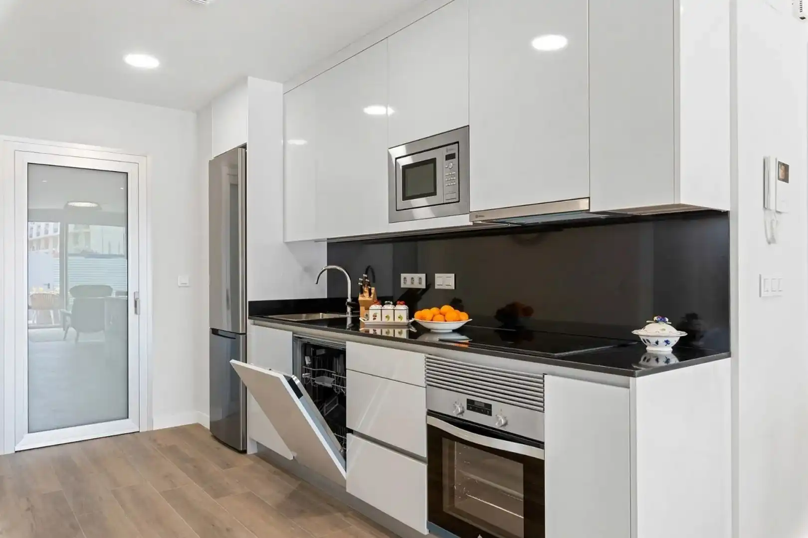 Kitchen of Flat for sale in Orihuela  with Air Conditioner, Heating and Terrace