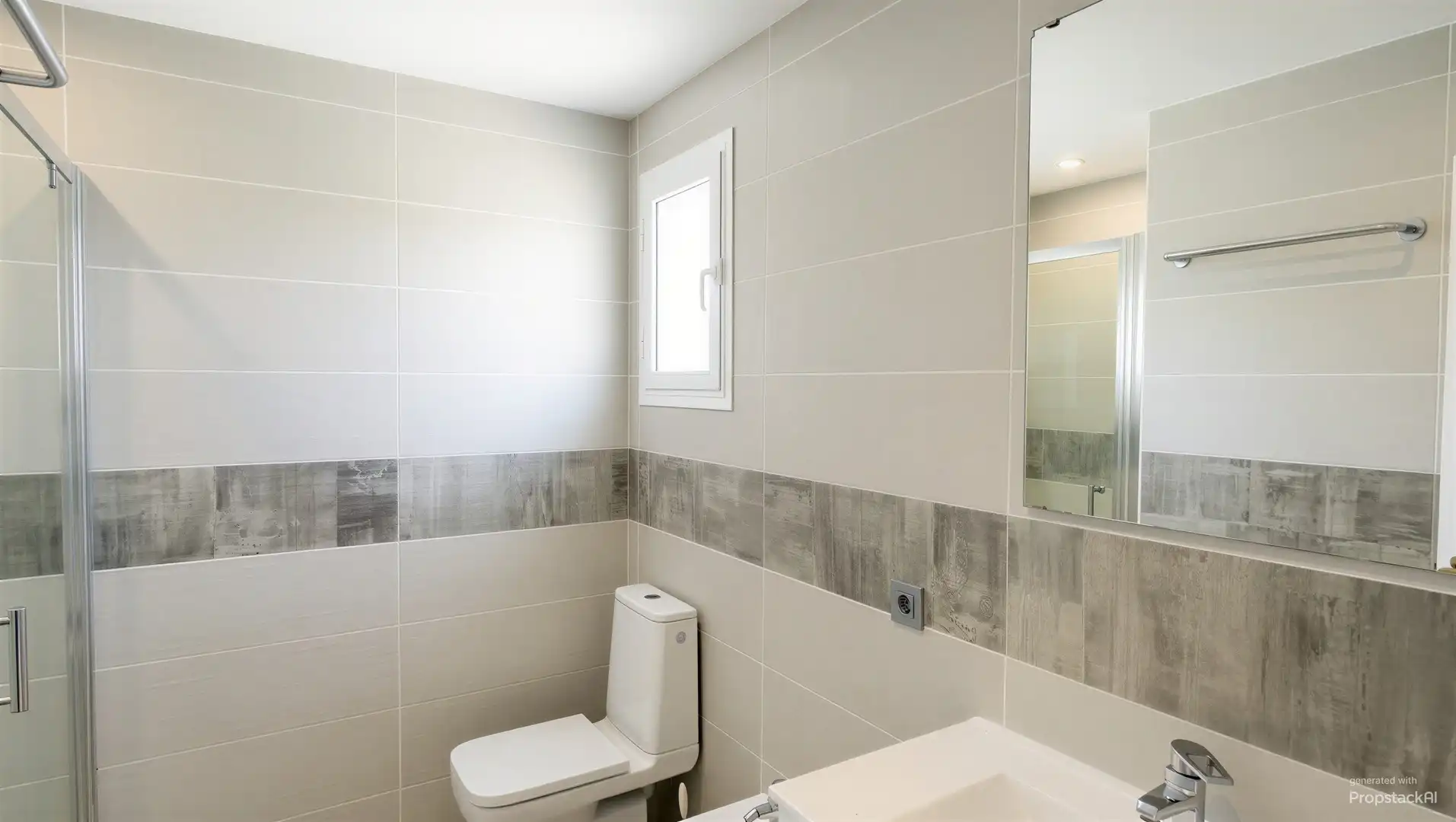 Bany de Apartament en venda en  Palma de Mallorca amb Aire condicionat i Terrassa