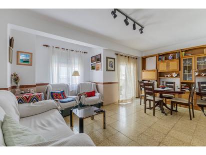 Living room of Flat for sale in  Valencia Capital  with Furnished and Balcony