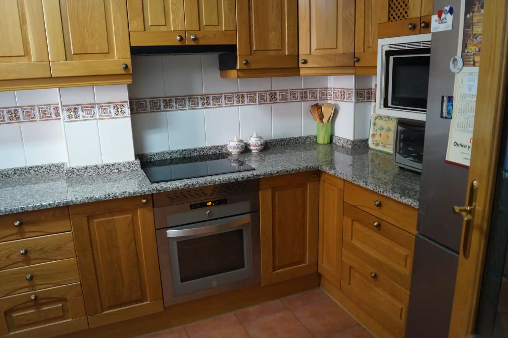 Cocina de Casa adosada en venta en Guadalajara con Jardín privado y Terraza