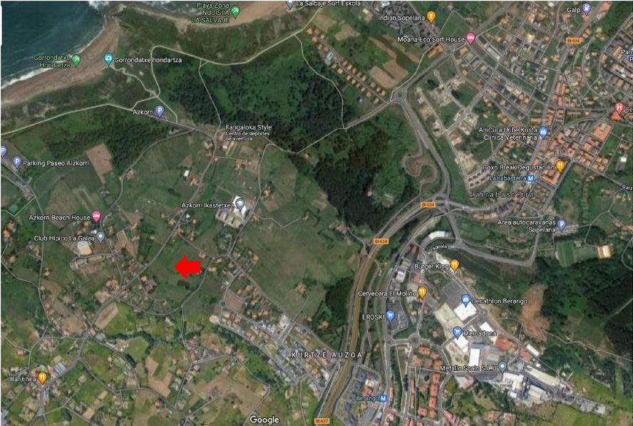 Land for sale in Berango