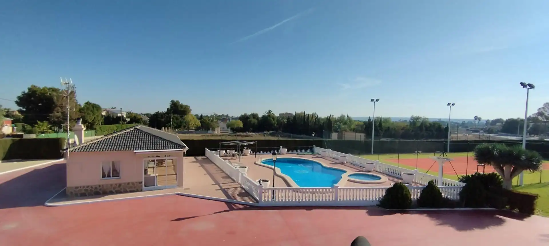 Swimming pool of Houses for sale in Elche / Elx  with Air Conditioner, Private garden and Terrace