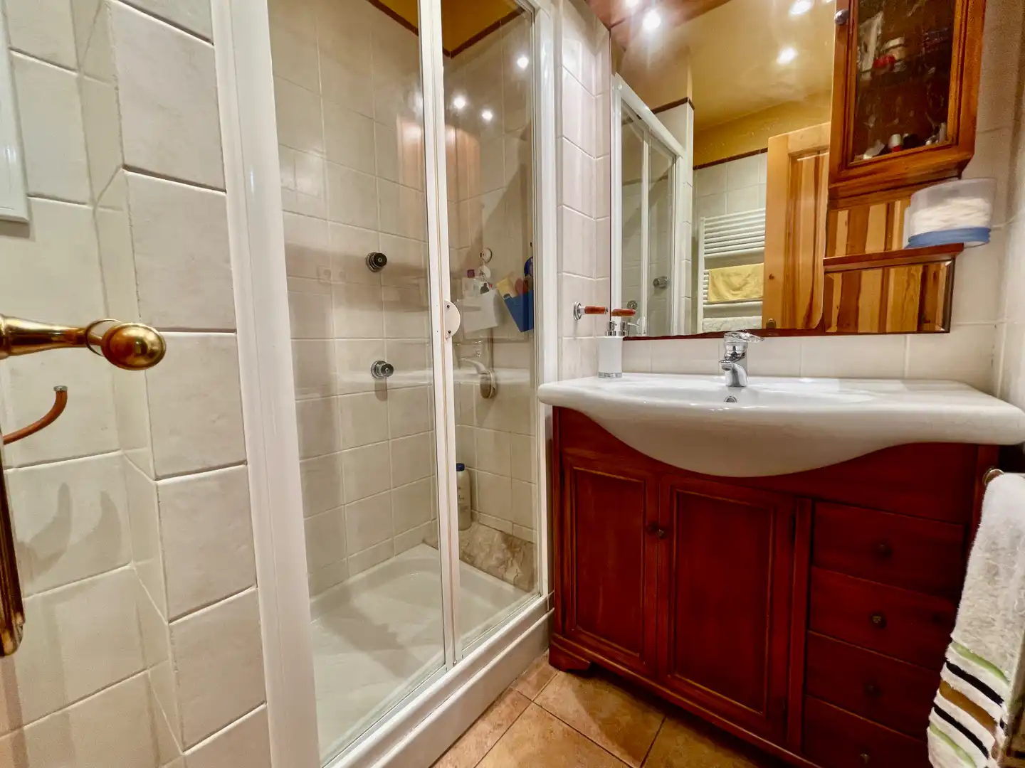 Baño de Casa o chalet en venta en Sant Pau de Segúries con Aire acondicionado, Jardín privado y Terraza