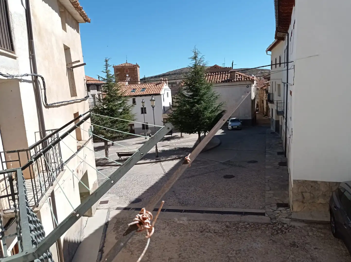 Vista exterior de Casa o xalet en venda en Mosqueruela amb Balcó
