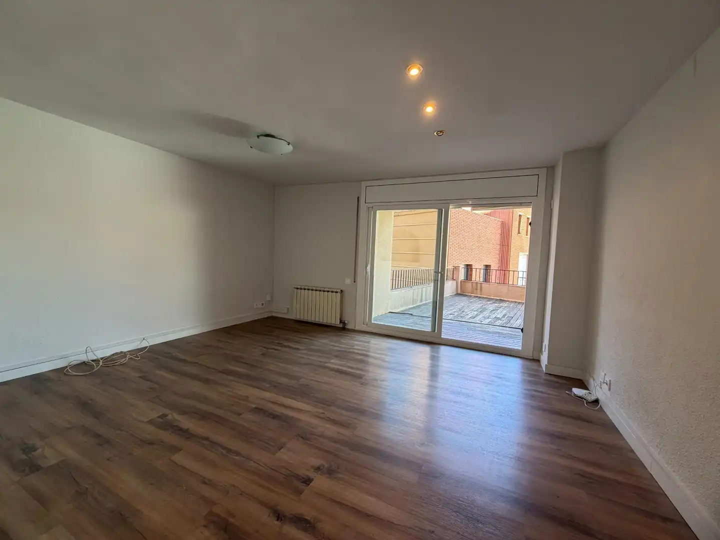 Sala de estar de Piso en venta en Terrassa con Calefacción, Parquet y Terraza