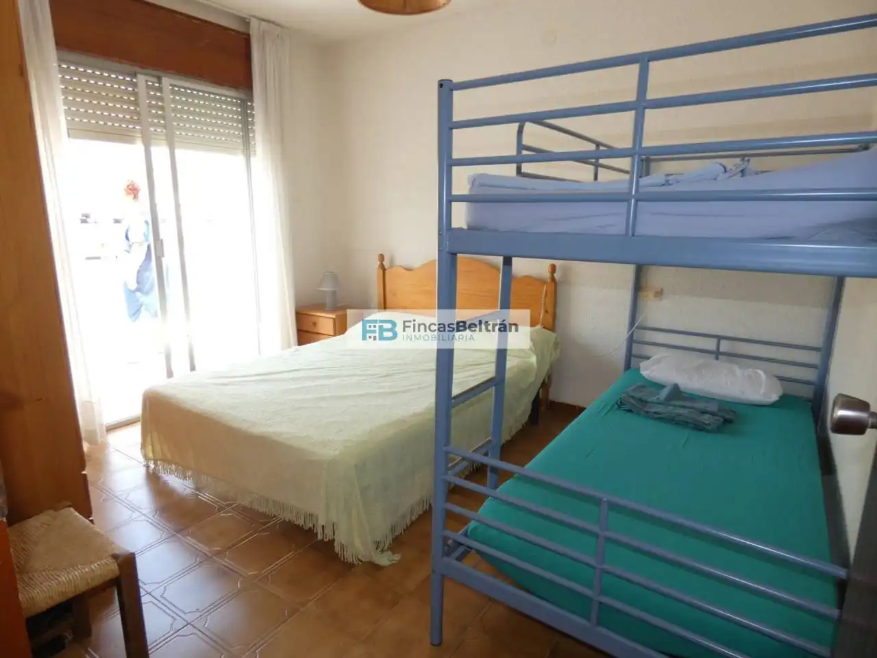 Habitación de Casa adosada en venta en Peñíscola / Peníscola con Jardín privado, Terraza y Amueblado