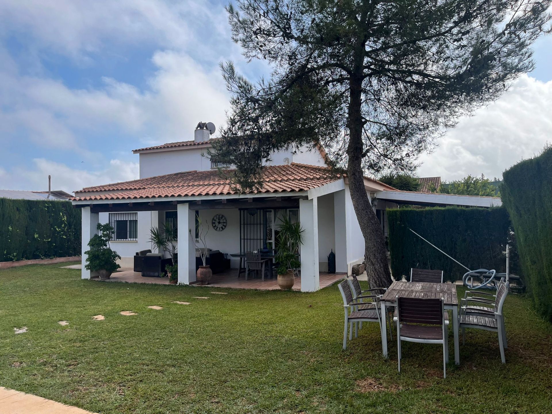 Garden of House or chalet for sale in Espartinas  with Air Conditioner, Private garden and Swimming Pool