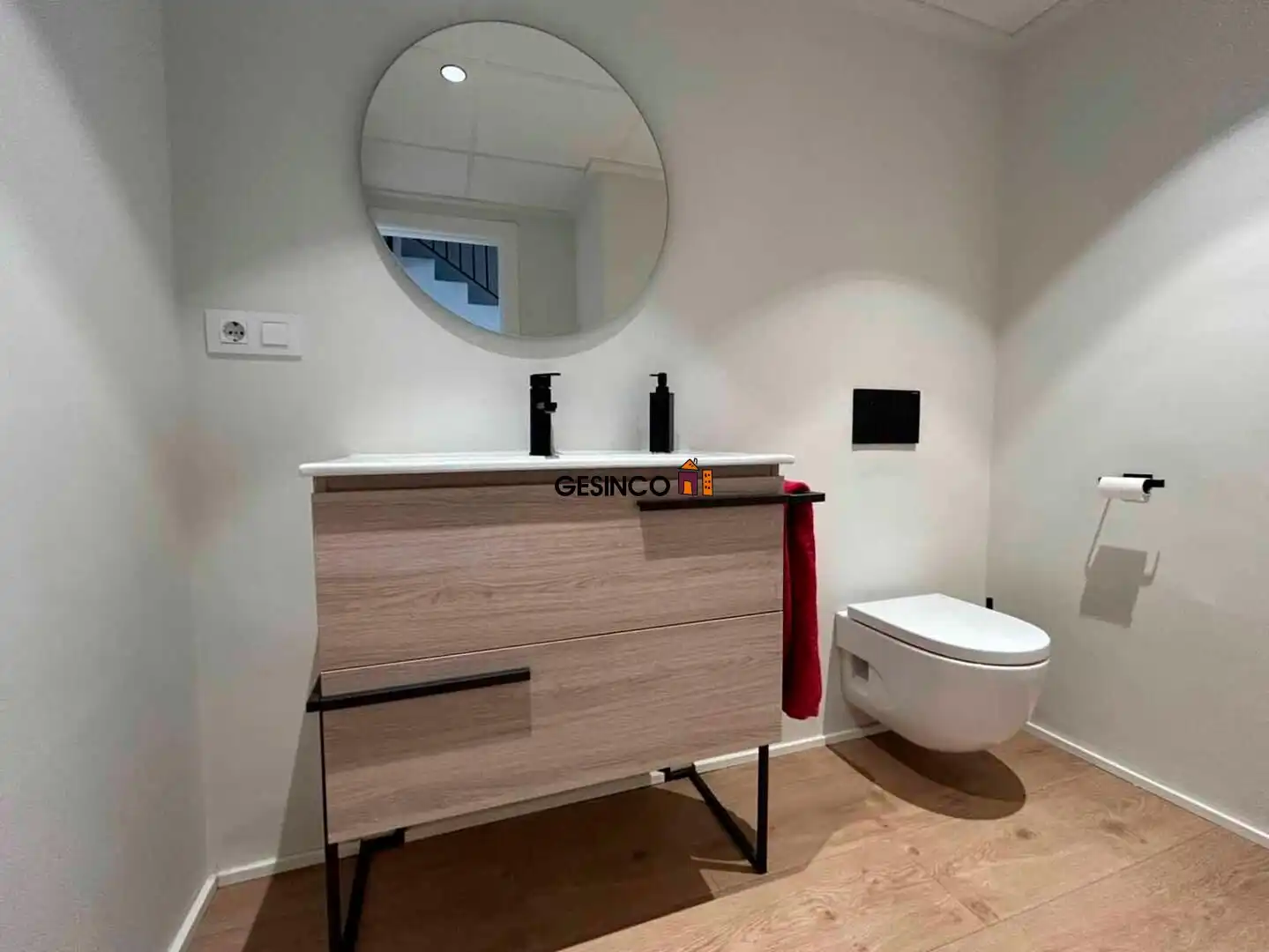 Baño de Casa adosada en venta en Manuel con Aire acondicionado, Calefacción y Trastero