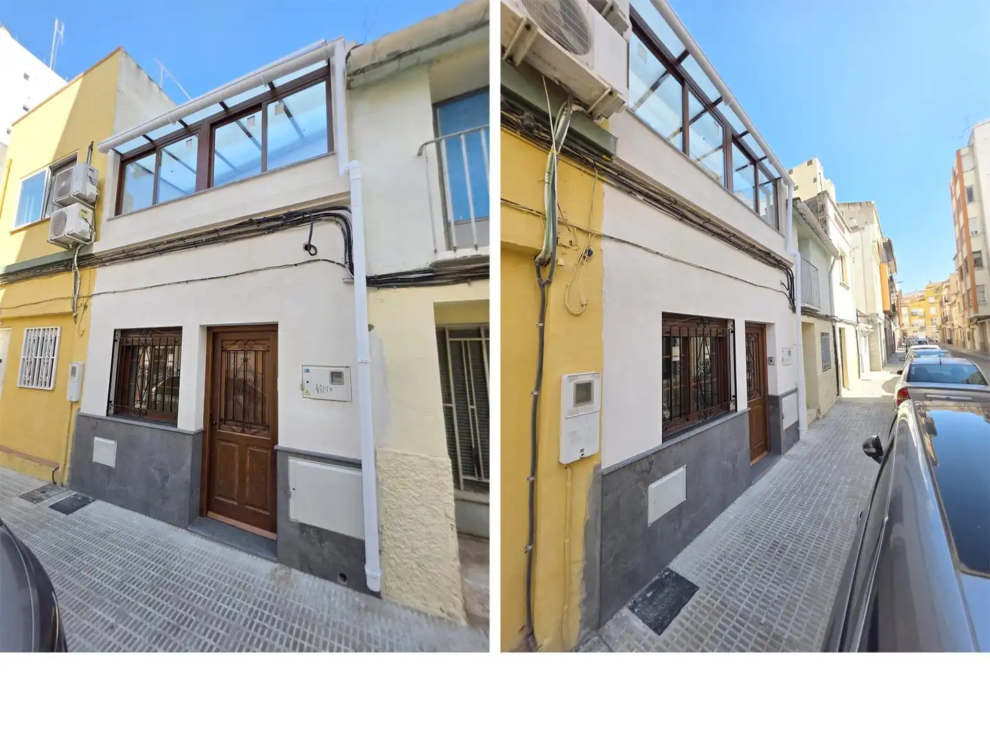 Außenansicht von Haus oder Chalet zum Verkauf in Castellón de la Plana / Castelló de la Plana mit Klimaanlage, Heizung und Parkett