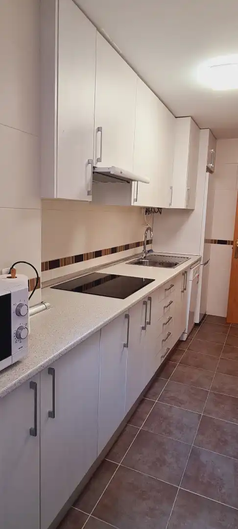 Kitchen of Flat for sale in El Tiemblo   with Heating, Parquet flooring and Storage room
